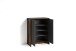 Schuhkommode >BEN< in Old-Wood-Optik/Anthrazit 63 x 83 x 35 cm (BxHxT)