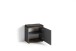 Sitzbank >JAKOB< in Anthrazit/Old-Wood-Optik 48,5 H 49 x 30 cm (BxHxT)