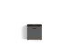 Sitzbank >JAKOB< in Anthrazit/Old-Wood-Optik 48,5 H 49 x 30 cm (BxHxT)