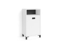 Seitenschrank >WELLNESS< in Weiß 42 x 77,5 x...