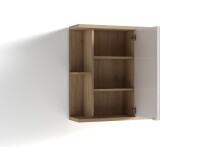 Spiegelschrank >NEBRASKA< in Eiche-Optik 60 x 70 x 25 cm (BxHxT)