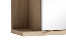 Spiegelschrank >NEBRASKA< in Eiche-Optik 60 x 70 x 25 cm (BxHxT)