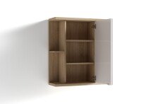 Spiegelschrank >NEBRASKA< in Eiche-Optik 60 x 70 x 25 cm (BxHxT)