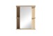 Spiegelschrank >NEBRASKA< in Eiche-Optik 60 x 70 x 25 cm (BxHxT)