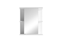 Spiegelschrank >NEBRASKA< in Weiß 60 x 70 x 25 cm (BxHxT)