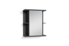 Spiegelschrank >NEBRASKA< in Anthrazit 60 x 70 x 25...
