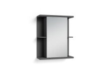 Spiegelschrank >NEBRASKA< in Anthrazit 60 x 70 x 25...