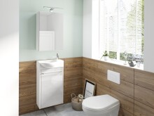 Spiegelschrank >SPREE< in weiß 40 x 60 x 20 cm (BxHxT)