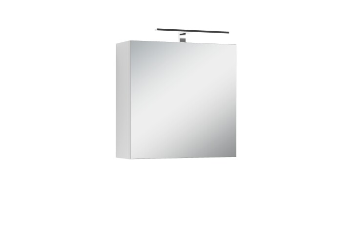 Spiegelschrank >SPREE< in weiß 60 x 60 x 20 cm (BxHxT)