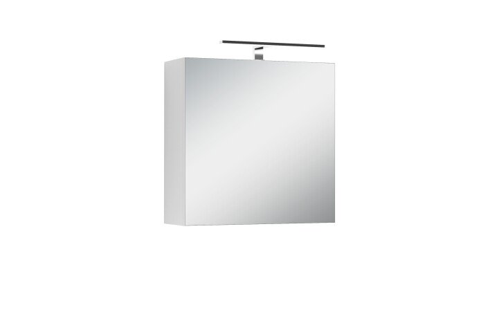Spiegelschrank >SPREE< in weiß 60 x 60 x 20 cm (BxHxT)