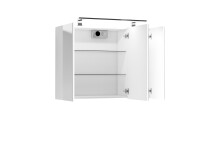 Spiegelschrank >SPREE< in weiß 80 x 60 x 20 cm (BxHxT)