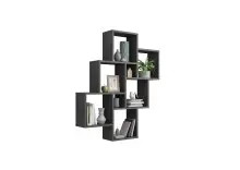 Wandregal >LAURIO 2< in Matera - 81,2x94,3x15,7cm...