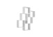Wandregal >LAURIO 2< in matt weiß - 81,2x94,3x15,7cm (BxHxT)