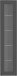 Vitrine >Benevent< in Anthrazit matt - 40x180x30cm (BxHxT)