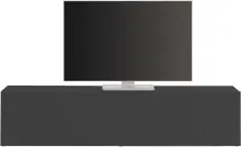 TV-Board >Benevent< in Anthrazit matt - 180x40x30cm...