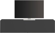 TV-Board >Benevent< in Anthrazit matt - 180x40x30cm (BxHxT)