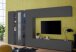 TV-Board >Benevent< in Anthrazit matt - 180x40x30cm (BxHxT)