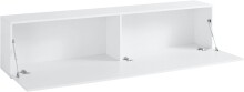 TV-Board >Benevent< in Weiß Hochglanz - 180x40x30cm (BxHxT)