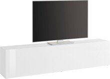 TV-Board >Benevent< in Weiß Hochglanz -...
