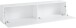 TV-Board >Benevent< in Weiß Hochglanz - 180x40x30cm (BxHxT)