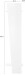 Garderobe >Viterbo< in Schiefer Nachbildung - 50x200x30cm (BxHxT)