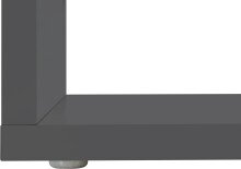 Couchtisch >Altamura< in Anthrazit matt - 55x41,5x55cm (BxHxT)