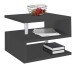 Couchtisch >Altamura< in Anthrazit matt - 55x41,5x55cm (BxHxT)