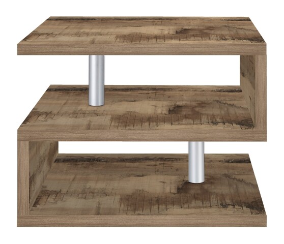Couchtisch >Altamura< in Pereira Ahorn Dekor - 55x41,5x55cm (BxHxT)