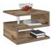Couchtisch >Altamura< in Pereira Ahorn Dekor - 55x41,5x55cm (BxHxT)