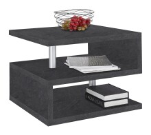 Couchtisch >Altamura< in Schiefer Nachbildung - 55x41,5x55cm (BxHxT)