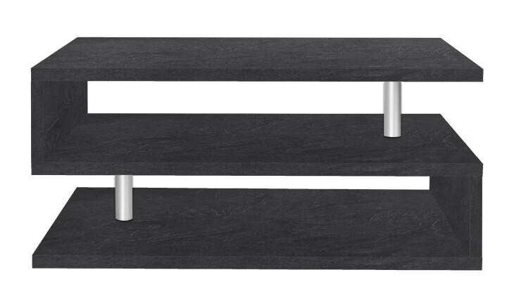 Couchtisch >Altamura< in Schiefer Nachbildung - 90x41,5x55cm (BxHxT)