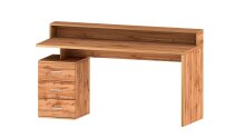 Schreibtisch >Novara< in Wotan Eiche Dekor - 160x90x60cm (BxHxT)