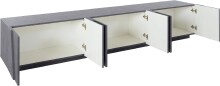 TV-Board >Piacenza< in Schiefer Nachbildung - 243,6x46x44,2cm (BxHxT)