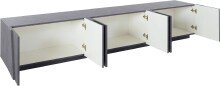 TV-Board >Piacenza< in Schiefer Nachbildung - 243,6x46x44,2cm (BxHxT)