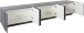 TV-Board >Piacenza< in Schiefer Nachbildung - 243,6x46x44,2cm (BxHxT)