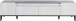 TV-Board >Rovigo< in Weiß Hg. / Schiefer - 200x47x40cm (BxHxT)