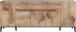 Sideboard >Rovigo< in Pereira Ahorn / Schiefer  - 200x82x40cm (BxHxT)