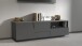 TV-Board >Bitonto< in Anthrazit matt - 150x46x44cm (BxHxT)