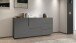 Sideboard >Bitonto< in Anthrazit matt - 180x86x44cm (BxHxT)