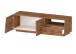 TV-Board >Bitonto< in Wotan Eiche Dekor - 150x46x44cm (BxHxT)