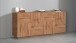 Sideboard >Bitonto< in Wotan Eiche Dekor - 200x86x44cm (BxHxT)