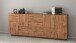 Sideboard >Bitonto< in Wotan Eiche Dekor - 200x86x44cm (BxHxT)