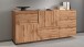 Sideboard >Bitonto< in Wotan Eiche Dekor - 180x86x44cm (BxHxT)