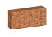 Sideboard >Bitonto< in Wotan Eiche Dekor - 180x86x44cm (BxHxT)