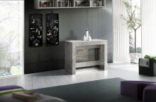 Essbank >Pachino< (2er-Set
) in Beton - 66/290x45x25cm (BxHxT)