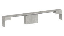 Essbank >Pachino< (2er-Set
) in Beton - 66/290x45x25cm (BxHxT)
