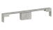 Essbank >Pachino< (2er-Set
) in Beton - 66/290x45x25cm (BxHxT)