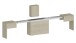 Essbank >Pachino< (2er-Set) in Ulme - 66/290x45x25cm (BxHxT)