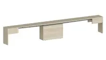 Essbank >Pachino< in Ulme - 66/290x45x25cm (BxHxT)