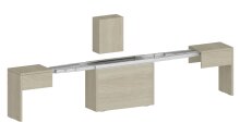 Essbank >Pachino< in Ulme - 66/290x45x25cm (BxHxT)